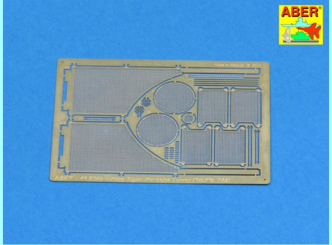 Grilles for Sd.Kfz. 182 King Tiger (Porsche Turret)