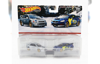 NISSAN Set 8x Sentra Se-r (1991) + Silvia (s13) (1988) - Subaru Impreza Wrx Base Rally (2016) + Impreza Wrx (2002) - Bugatti Veyron (2009) + Bugatti Chiron (2016)