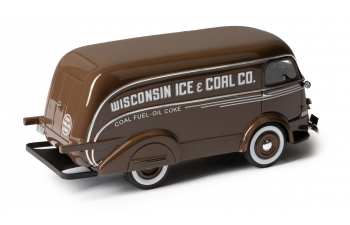 INTERNATIONAL D-300 Delivery Van Wisconsin Ice Co. 1938, brown