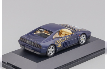 FERRARI 348 TB Merry Christmas (1996), blue metallic