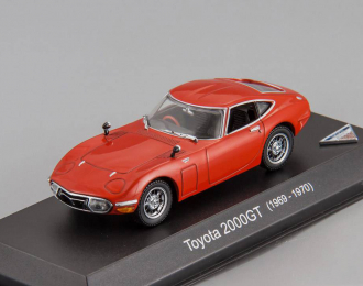 TOYOTA 2000 GT (1969-1970), red