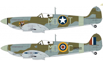 Сборная модель самолета Supermarine Spitfire MkVb