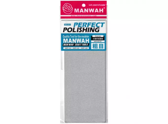 Набор наждачной бумаги Сухой песок. По 2 листа 400#, 600#, 800#