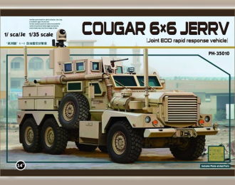 Сборная модель Американский бронеавтомобиль Cougar 6x6 MRAP JERRV
