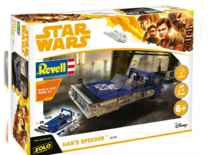 Сборная модель Звездные Войны Han Solo Item C Star Wars Hans Speeder