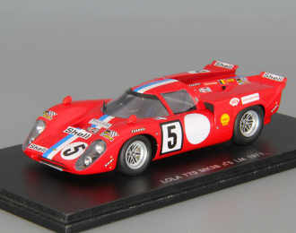 LOLA T70 Mk3B #5 LM (1971), red