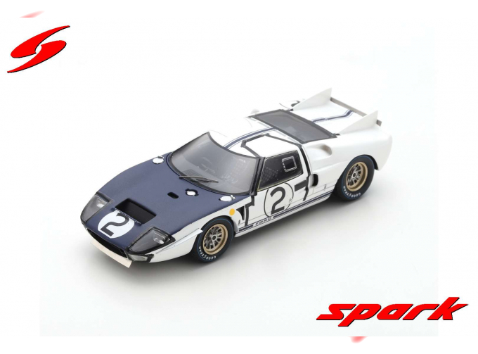 FORD GT40 MK2 #2 24H Le Mans P. Hill - C. Amon (1965)