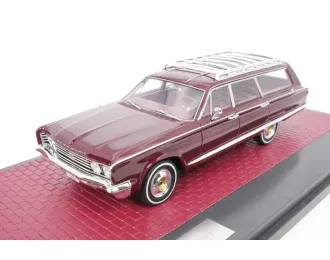 CHRYSLER Town & Country (1966), dark red metallic (ruby poly)