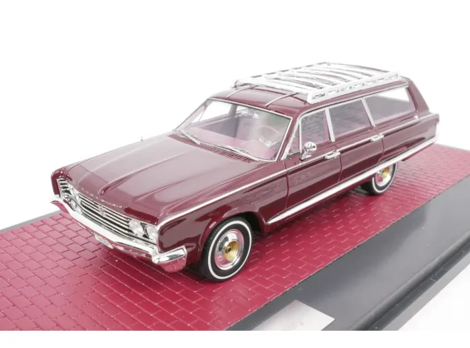 CHRYSLER Town & Country (1966), dark red metallic (ruby poly)