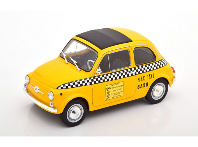 FIAT 500 Taxi NYC 1965 Такси Нью-Йорка