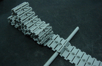 Сборная модель Chinese ZTZ-99 Steel Type Workable Track Link Set