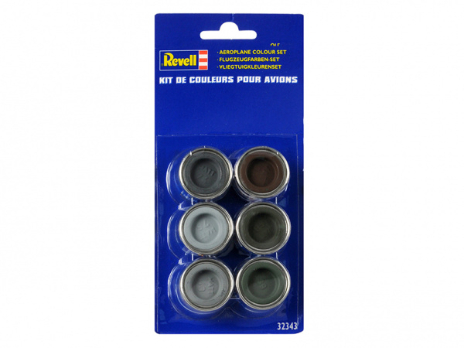 Набор алкидных красок для воздушных судов (6 цветов по 14 мл.)