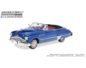 Buick Roadmaster Convertible, Elan Blue Metallic 1949