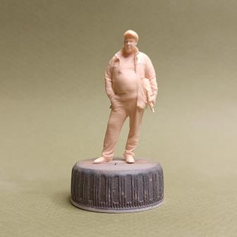 Фигура 0902 Бандит Ильюша, неокрашенная