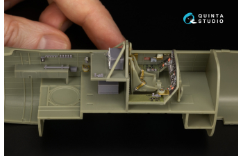 3D Декаль интерьера кабины Vultee Mk.II Vengeance (Dora Wings) (с 3D-печатными деталями)