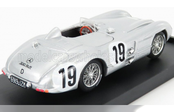 MERCEDES BENZ 300slr 3.0l S8 Team Daimler-benz Ag N 19 24h Le Mans 1955 J.m.fangio - S.moss, Silver