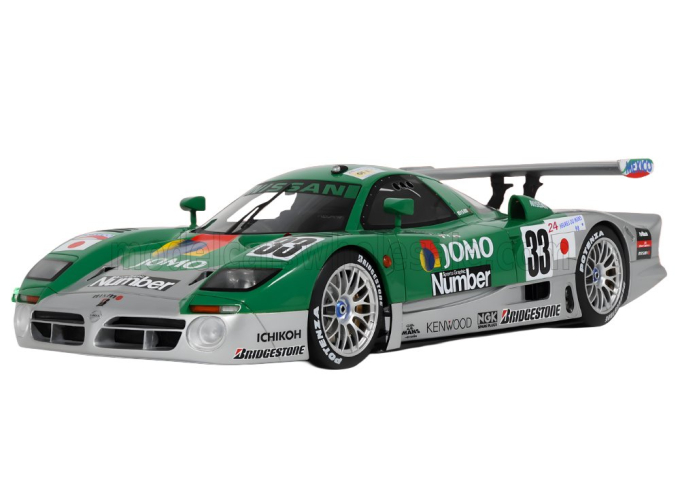 NISSAN R390 GT1 Le Mans *Resin* (1998), green/grey