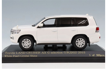 TOYOTA Land Cruiser AX G selection (URJ202) (2015), white pearl crystal shine