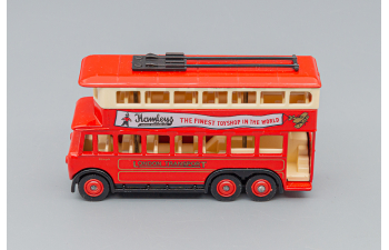 London Trolleybus, red