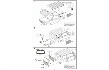 Сборная модель Suzuki Jimny JB64 (XC / Jungle Green)