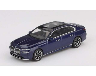 BMW I7 Xdrive60, tanzanite blue metalic 2022