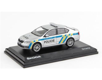 SKODA Octavia III Police Czech Republic (2012), silver