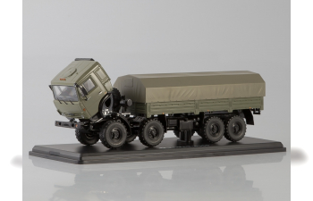 Камский грузовик 6350 8х8 Мустанг, хаки