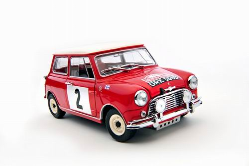 MORRIS MINI 1966 MONTE CARLO RALLY 2, red