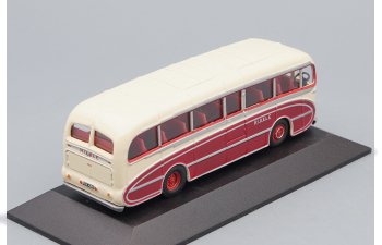 автобус LEYLAND Tiger Cub Burlingham Seagull "RIBBLE" 1951 Beige/Maroon