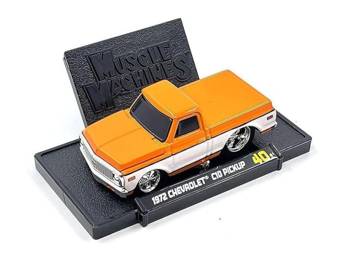 CHEVROLET C-10 Pickup (1972), orange/white
