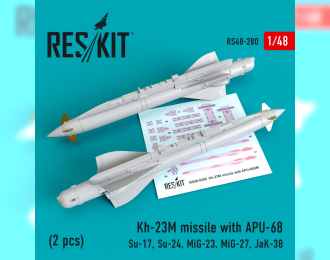 Управляемые ракеты Х-23М с АПУ-68 (2 шт.)