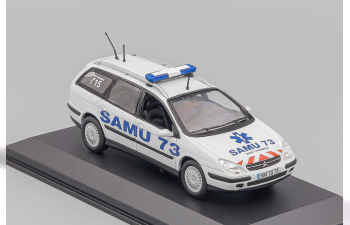 CITROEN C5 Break Ambulance SAMU 73, white