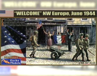 Сборная модель "Welcome" NW Europe, June 1944