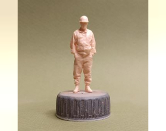 Фигура 0887 Рустам строитель, неокрашенная