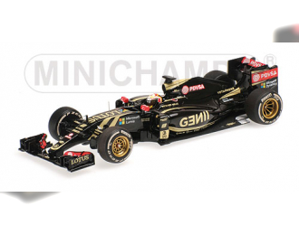 LOTUS F1 TEAM LOTUS E23 HYBRID - ROMAIN GROSJEAN - 3RD PLACE BELGIAN GP 2015