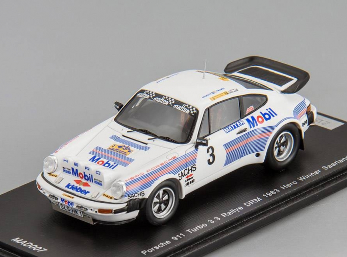 Porsche 911 Turbo 3.3 Rallye DRM Saarland Winner Hero