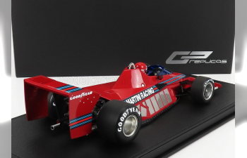 BRABHAM F1 Bt46 Alfa Romeo Prototype Martini Racing N 0 Test Version (with Pilot Figure) 1977 Niki Lauda - Con Vetrina - With Showcase, Red