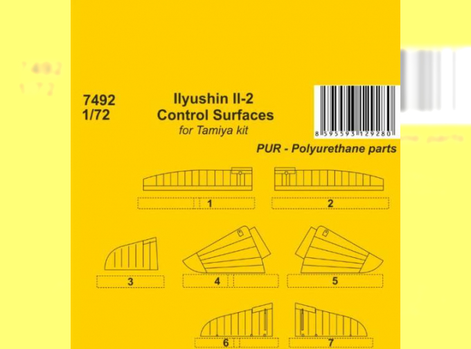 Ilyushin Il-2 Control Surfaces