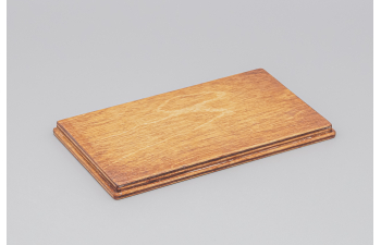 Бокс с деревянным подиумом Тёмный орех