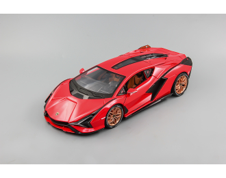 LAMBORGHINI Sian, red