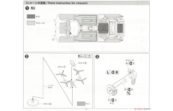 Сборная модель MF GHOST No.1 Kanata Katagiri ZN6 TOYOTA 86