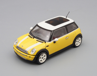 MINI Cooper Tetto Panoramico, yellow / white