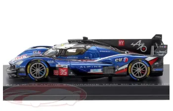 ALPINE A424 #35 Alpine Endurance Team 9th 24h LeMans Paul-Loup Chatin, Ferdinand Habsburg, Charles Milesi (2025), blue / white / red