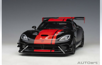 Dodge Viper 1:28 Edition ACR - 2017 (black with red stripes)