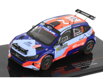 HYUNDAI I20 N Rally2 Team Hyundai Motorsport №31 Rally Montecarlo (2025) Eric Camilli - Thibault De La Haye, 2 Tone Blue White