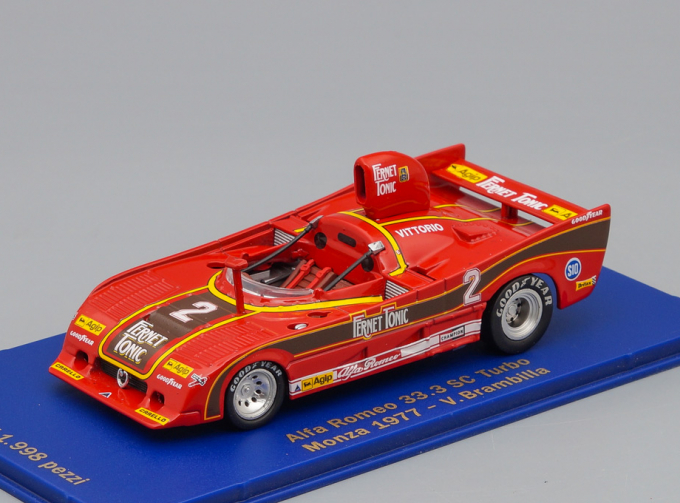 ALFA ROMEO 33.3 SC Turbo Monza - V. Brambilla, red