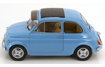 FIAT 500 F Custom with removable Softtop (1968), light blue