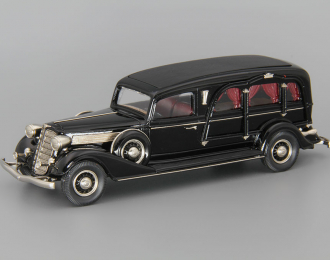 Miller-Buick Art Model Funeral Coach, black