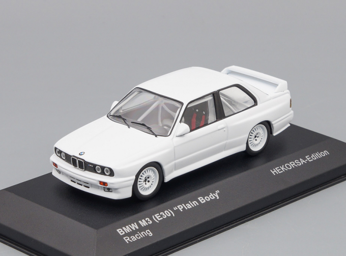 BMW M3 (E30) "Plain Body" Racing, white