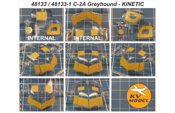 Маска окрасочная C-2A Greyhound (KINETIC #K48025)